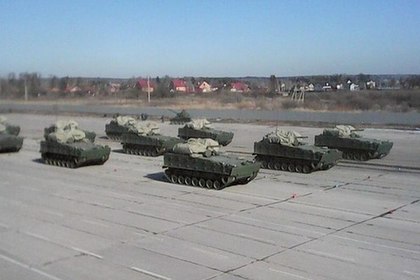 В Сети появились фото новейших БМП «Курганец-25»