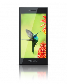 Представлен сенсорный смартфон BlackBerry Leap